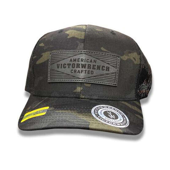 Victorwrench trucker hat comes in multicam